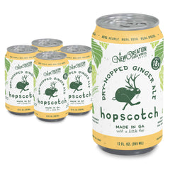 New Creation Hopscotch Dry-Hopped Ginger Ale Soda
