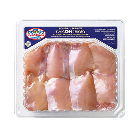 Bell & Evans Boneless Skinless Chicken Thighs