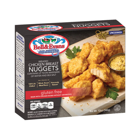 Bell & Evans Chicken Nuggets Gluten Free 12oz