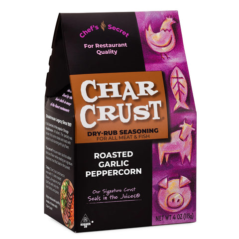 Char Crust Roasted Garlic Peppercorn 4 oz