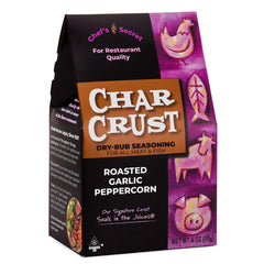 Char Crust Roasted Garlic Peppercorn 4 oz