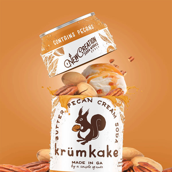 New Creation Krumkake Butter Pecan Cream Soda