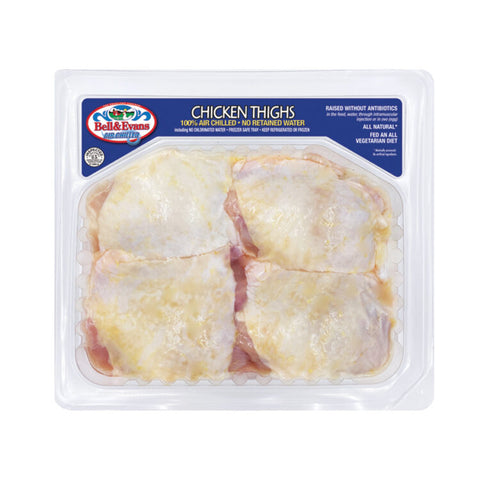 Bell & Evans Bone-In Skin On Chicken Thighs