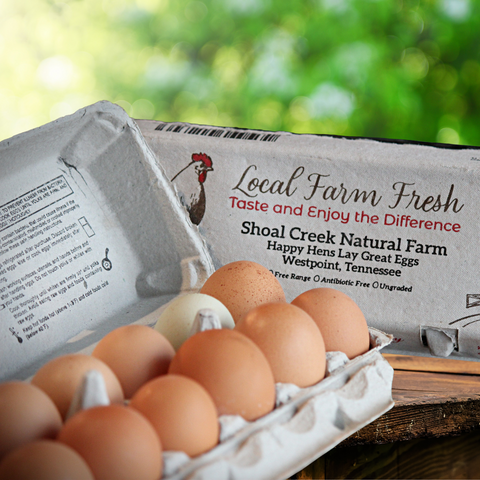 Shoal Creek Natural Farm Eggs