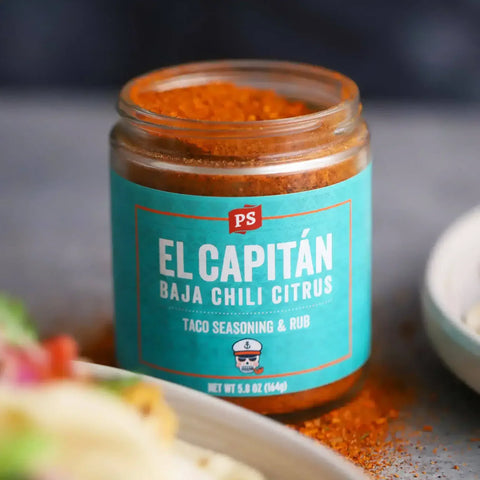 Ps Seasoning El Capitan - Baja Chili Citrus Taco Seasoning & Rub