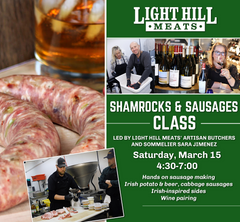 Event: Shamrocks & Sausages Class - March 15, 2025