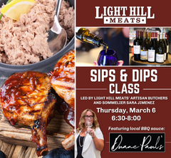 Event: Sips & Dips Class - March 6, 2025