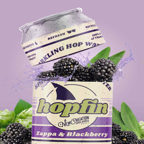 New Creation Hopfin Zappa and Blackberry Soda