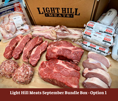 September Meat Bundle Box - Option 2 - Light Hill Meats - 2024