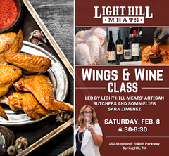 Event: Wings & Wine Class - Feb. 8, 2025